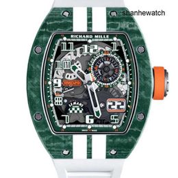 Athleisure Watch Designer Wristwatch RM Wrist Watch RM029 Men's Series RM029 Automatic Mechanical Carbon Fiber Material Watch Used Watch Set