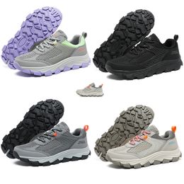 Men Women Classic Running Shoes Soft Comfort Black Grey Beige Green Purple Mens Trainers Sport Sneakers GAI size 39-44 color20