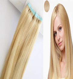 Elibess Selling Remy human hair Thick Bottom Platinum Blonde Colour 60 20 inch tape hair i tip hair 200g2971571