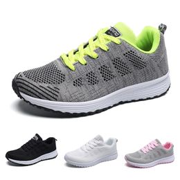 Mesh sports shoes breathable and versatile thick soled casual running shoes 41