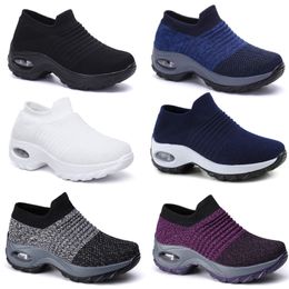 Large size men women's shoes cushion flying woven sports shoes hooded shoes fashionable rocking shoes GAI casual shoes socks shoes 35-43 34 trendings