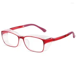 Sunglasses Frames Anti-blue Light Eyeglasses Women Oversized Square Glasses Frame Female Retro Windproof Computer Safety Goggle NX