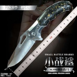 New Folding M390 Steel Sharp Portable Fruit Outdoor Survival Convenient Pocket Knife 977429