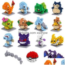 Model Building Kits Mini Pet Elf Block Dream Cartoon Childrens Assembly Toy Small Particle Gift Drop Delivery Toys Gifts Blocks Ot31A