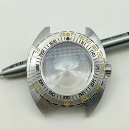 Watch Repair Kits NH35/NH36 Case Sapphire Bubble Mirror Abalone Double Word Ring 200m Depth Waterproof Adaptation 28.5mm Dial