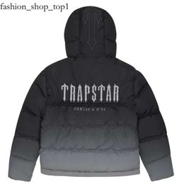 Trapstar Jacket Gradient Black Jacket Men Embroidered Trapstar Tracksuit Thermal Hoodie Winter Coat Tops Trapstar Windbrea 586