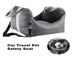 Dog Travel Booster With Handles For Car Seats Outdoor Travelling Basket Bag Cat Pet Product 101489107091668987