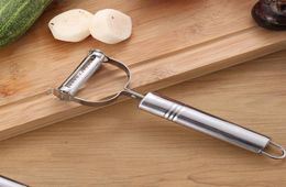 Stainless Steel Peeler Potato Cucumber Carrot Grater Cutter Multifunctional Vegetables Double Planing Slicer Peeling Tools Kitchen3991791