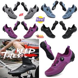 designer Cycdaling Shoes Men Sports Dirt Road Bike Shoes Flat Spdaeed Cycling Sneakers Flats Mountain Bicycle Footweqar SPD Cleats Shoes 36-47 GAI