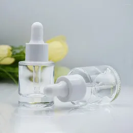 Storage Bottles Essential Oils Sample Essence Dropper Glass Containers For Liquids Household