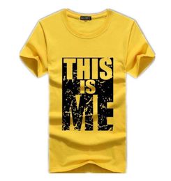 Brand Clothing Men T Shirt Swag Men Cotton Print Mens T Shirt Homme Fitness Camisetas Hip Hop Tshirt Male Size S5XL1059889