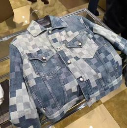 4xl primavera jaquetas de luxo para homens jeans jaqueta designer marca denim casaco masculino g5969