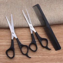 3pcs Hair scissors cutting shears Salon Professional Barber Thinning Hairdressing Set Styling Tool comb7811353