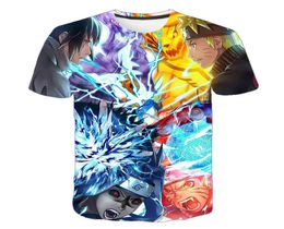 Summer Japanese Cartoon Anime Men039s tshirt anime Harajuku 3d Kids Boys tshirts clothing Kawaii Children T shirt4037286