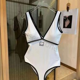 luxury bikini channel summer sexy bikini designer swimwear womens fashion letter print graphics one piece swimsuit backless beach Swimsuit