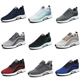 Mens Running shoes GAI breathable white black blue red platform Shoes Breathable Sneakers trainers Lightweight Walking Nine