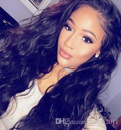 HD water wave 360 lace frontal wig 150 Density Human Hairs Wigs for Women pre plucked natural hair Font curly8305282