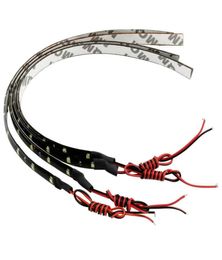 20PCS 12V 15 LED 30cm Car Motor Vehicle Flexible Waterproof Strip Light Led Atmosphere Light 12V Waterproof 3528 Strip Light atmos7374753