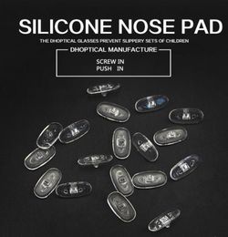 silicone nose pad eyeglasses nose pad 500pcs glasses part screw in push in CY017CY019 shippig low 1311251