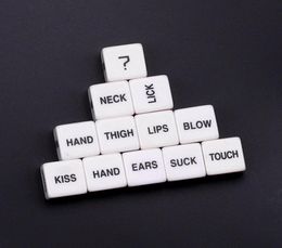 Exotic Novelty Sex Dice Erotic Craps 1818mm Sex Dices Love Sexy Funny Flirting Toys for Couples Sex toys for Adult Game5394057