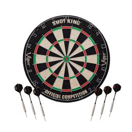 Other Sporting Goods Viper S King Regation Bristle Steel Tip Dartboard Set With Staple Blseye Gaanized Metal Spider Wire High Grade Co Dh5Hk