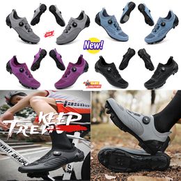 deszigner Cycling Shoes Men Sports Dirt Road Bike Shoes Flat xSpeed Cycling Sneakers Flats Mountain Bicycle Footwear SPD Cleats Shoes 36-47 GAI