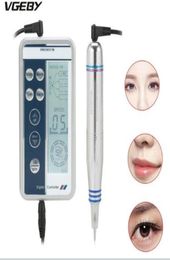 Top Grade Permanent Makeup Digital Pen Professional Eyebrow Lip Eyeliner Tattoo Machine Set Microblading Gun Cartridge Needles6287416