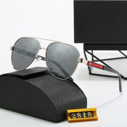 2023 Top luxury Sunglasses polaroid lens designer womens Mens Goggle senior Eyewear For Women eyeglasses frame Vintage Metal Sun Glasses jing ru 2818 PPDDA