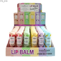 Lip Gloss 36Pcs Fruity Lip Blam Set Apple Strawberry Lemon Grape Lip Balm Deep Nourish Hydrating Clear Lip Balm For Dry Cracked Lips Care