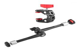 Lighting Studio Accessories 11quot Adjustable Articulating Friction Magic Arm Clamp Holder Mount Kit For DSLR Mirrorless Actio3545522