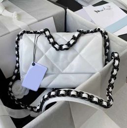 Tote Bag Designer Chain Shoulder Women Handbag Purse the Crossbody Leather Clutch Classic Flap Envelope Top Quality White Wallet 26CM/30CM