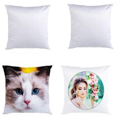 Sublimation Pillowcase Heat Transfer Printing Pillow Covers Sublimation Blanks Cushion Cover 40X40CM Polyester Pillow Case Wholesa2472789