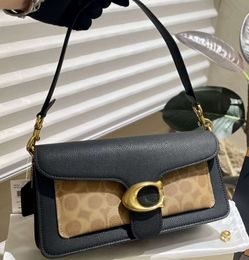 designer bags tabby bag tote crossbody luxury handbag real leather baguette shoulder mirror quality square fashion satchel 18r