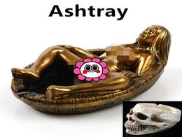 Funny Resin Ashtray Creative Handicraft Ashtrays Antishock Smoke Ash Tray Fashion Environmental el Home for Smoking Accessorie7013041