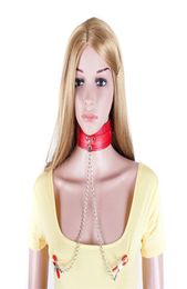 Women Sexy Slave Bdsm Collar Necklace Nipple Clamps Bondage Sex Toys Use Fetish Erotic Toys Sex Products For Couple Adult Games7235022