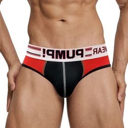 Underpants Briefs Sexy Gay Man's Underwear Pants Men Funny Graffiti Panties Low Waist BuLifter Mens PLAYPUMP