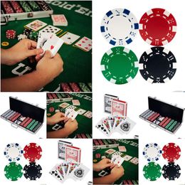 Outdoor Gadgets 500 Dice Style Casino Weight Poker Chip Set E Compass Drop Delivery Sports Outdoors Camping Hiking Hiking And Camping Dh9Ex