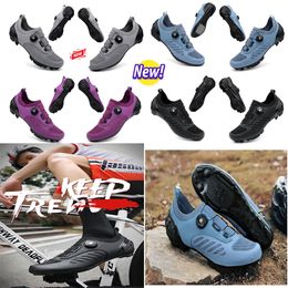 deszigner Cycling Shoes Men Sports Dirt Road Bike Shoes Flat Speed Czcycling Sneakers Flats Mountain Bicycle Footwear SPD Cleats Shoes 36-47 GAI