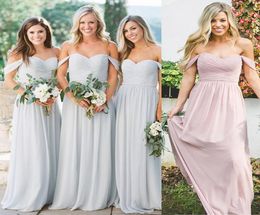 KENNEDY CHIFFON CONVERTIBLE DRESS Cheap Grey Bridesmaid Dresses for Wedding Long Chiffon ALine Backless Formal Dresses Party Lace9994568