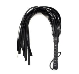 Slave Leather Horse Riding Whips Adult Games BDSM Sex Toys for Woman Cockring Flogger Paddle Spanking Bondage Restraints Whip7495320