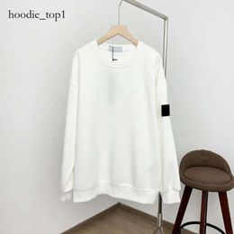 Sweaters Mens Designer Hoodies Knit Sweatshirt Crew Neck Long Stone Pullover Hoodie Couple Clothing Autumn and Spring Warm Stones Island Tech Fleece Tops Cp 3159