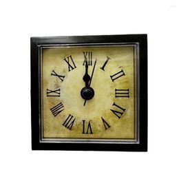 Clocks Accessories Durable Repairing Or Replacing Quartz Clock Insert Plastic Metal Such As DIY Projects Trim 73x73MM