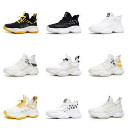 GAI Running shoes Mens breathable black white gray yellow Spring and Summer Breathable Lightweight trainers tennis Eight