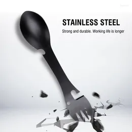 Dinnerware Sets Bottle Opener Spoon Not Easily Damaged Fall Resistance Stainless Steel 45g Cutlery Set