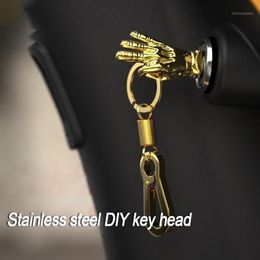 Keychains Motorcycle Modification DIY Key Head Electric Car Accessories Cover Chain Decoration Personalized Handle Shell1203O