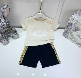 Kinder-T-Shirts, Shorts, Hosen, zweiteiliges Set, 2-teilige Sets, Kinderkleidung, Schwester, Bruder, Sommer, Baumwolle, Kurzarmhemd, SI32958387542329