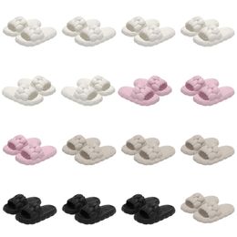 Designer Product Summer for Slippers New Women White Black Pink Non-slip Soft Comfortable Slipper Sandals Fashion-012 Womens Flat Slides Outdoor 13 Comtable s