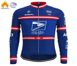 2004 Competition US Postal Team Man Retro Cycling Jersey Fleece Long Sleeves Clothing Mtb Bike Triathlon hombre4671522