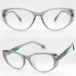 Sunglasses Frames Retro Glossy Glasses Men And Women Cat Eye Frame Ultra-light Myopia Wholesale