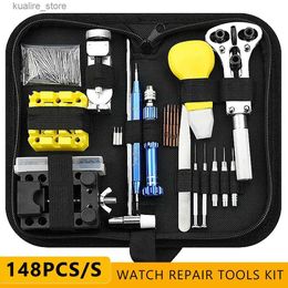 Watch Bands 148pcs Repair Tools Kit Opener Assembly Back Case Pressing Maintenance Maker Repair Parts Battery Replacement Accessory L240307